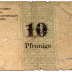 Gefangenenlager Notgeld 10 Pfennige