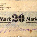 Gefangenenlager Notgeld 20 Mark