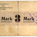 Gefangenenlager Notgeld 3 Mark