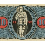 Torgauer Notgeld 1921 10 Pfennig Dachdecker-Verbandstag Rückseite